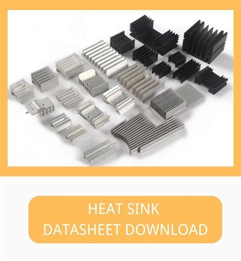 metal heat sink enclosure|heat sink data sheet.